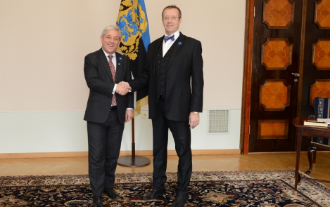 Глава Эстонского государства встретился со спикером нижней палаты Британского парламента