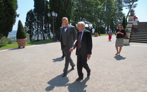 Piltuudis: President Ilves kohtus Itaalia endise peaministri Giuliano Amatoga