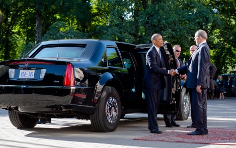 Заявление президента Илвеса для прессы после двухсторонней встречи с президентом Обамой