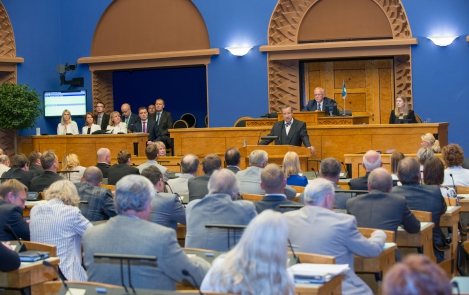 President Ilves parlamendiaastat avades: Eesti peab saama iga aastaga suuremaks vaimult, mõjult, heaolult