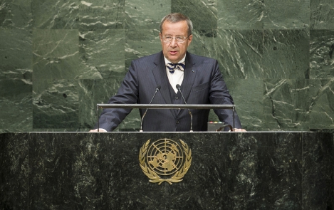 Address by the President of the Republic of Estonia Toomas Hendrik Ilves  at the General Debate of the 69th United Nations General Assembly  