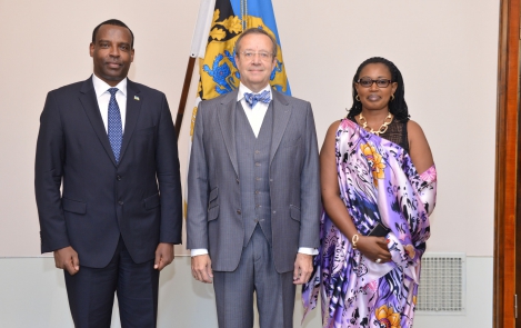 Estonian Head of State receives letters of credence from ambassadors of Rwanda, Kuwait, Ethiopia and Jordan