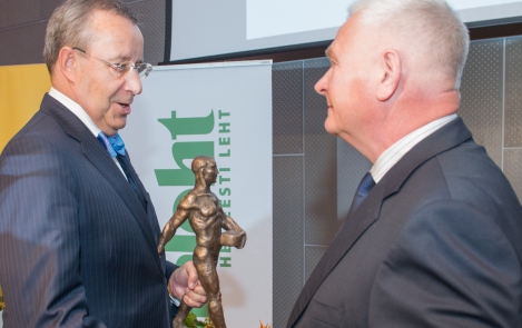 President Ilves commends Farmer of the Year