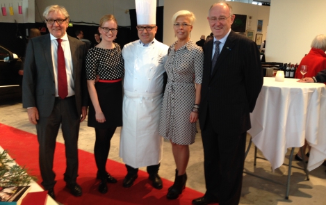 Evelin Ilves tutvustab Kopenhaageni ettevõtlusmessil Eestit toitu ja avab 