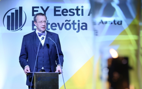 Vabariigi Presidendi tervitus Aasta Ettevõtja 2014 auhindade galal