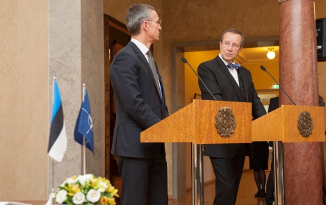 Eesti riigipea NATO peasekretärile: tugev NATO on 28 liitlase vabaduse tagatis