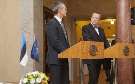 President Ilves to the Secretary General of NATO: strong NATO is the guarantor of t freedom for its member states