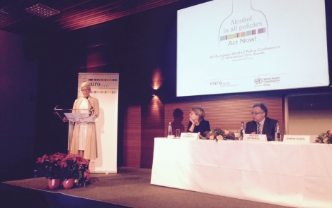 Evelin Ilves in Brussels: Europe needs a single vision to reduce alcohol-related harm