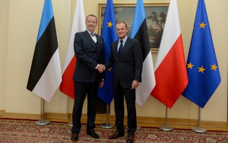 President Ilves congratulated Donald Tusk on assuming the position of President of the European Union