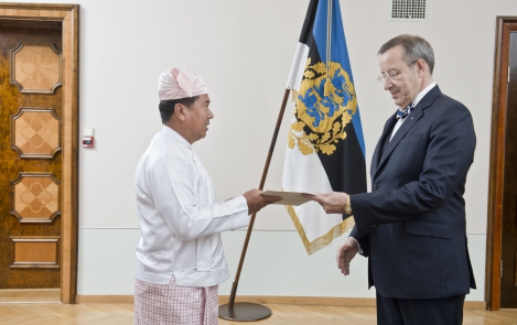 Ambassadors of New Zealand, Slovakia and Myanmar handed their credentials over to the Estonian Head of State