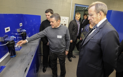 President Ilves: the arrival of new companies in Narva indicates the good opportunities offered by this border town of the European Union