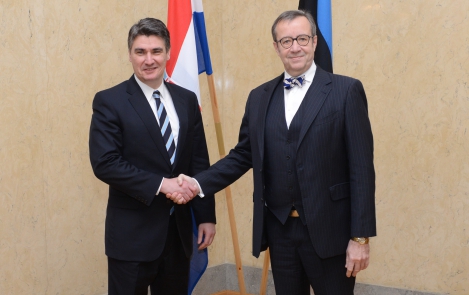 Piltuudis: President Ilves kohtus Horvaatia peaministriga