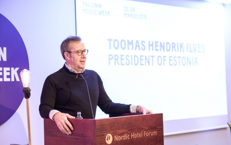  President Ilves: music must not be in the service of the state