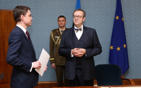 President Ilves has appointed Taavi Rõivas as the candidate for the position of Prime Minister