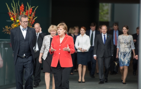 Президент Ильвес в завершение государственного визита: Европе нужно больше Германии образца Гаука и Меркель