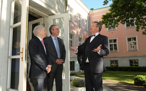 News in pictures: President Ilves met with Jeb Bush