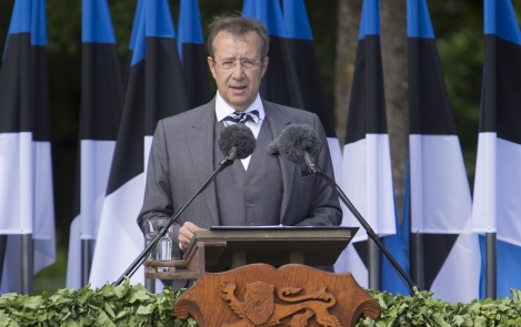 Vabariigi President Võidupühal Kärdlas 23. juunil 2015