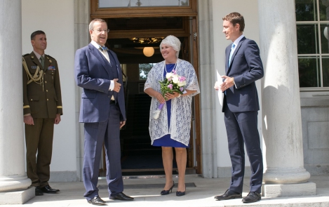 President of the Republic appointed Marina Kaljurand to the office of Minister of Foreign Affairs