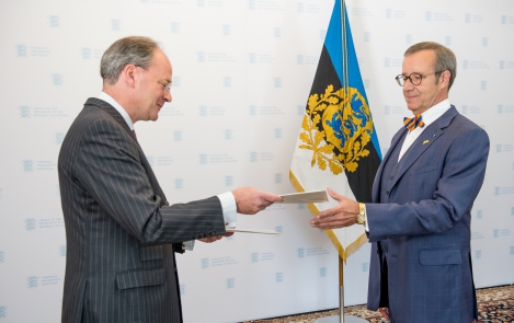 Ambassadors of Germany, Austria and Algeria presented their Letters of Credence to the Estonian Head of State