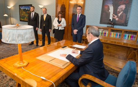 The President of the Republic appointed three new ministers to office