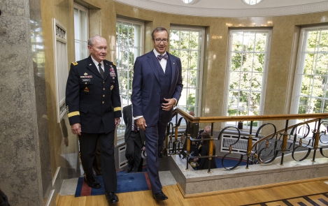 News in pictures: President Ilves met with General Martin Dempsey