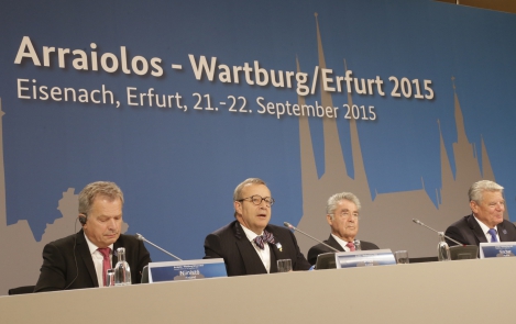 President Ilves at Arraiolos Group meeting: Europe is only strong if we can protect it