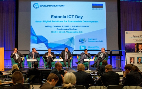 Piltuudis: Eesti IT valdkonna eestvedajad tutvustasid Maailmapangas e-lahendusi