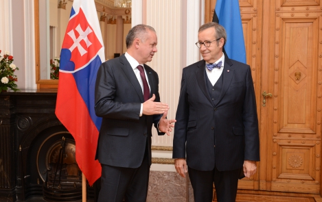 President Ilves to the Slovakian head of state: we are no longer societies that are introverted and apprehensive about the future, but rather, we are characterized by openness to the world, by having a say and participating in the world