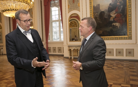 President Ilves on an official visit to Denmark: we are kindred spirits and brothers in arms