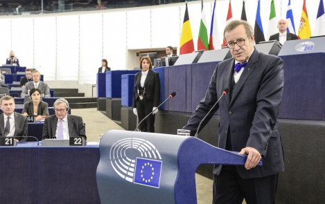 Президент Ильвес в Европейском парламенте: цифровая эпоха должна привести к пятой свободе Евросоюза – свободному движению данных