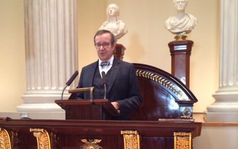 President Ilves in Helsinki: openness will make Europe stronger and isolationism weaker