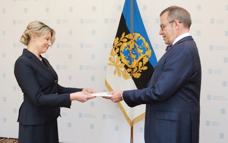 Ambassador of Moldova presented her Letter of Credence to the Estonian Head of State