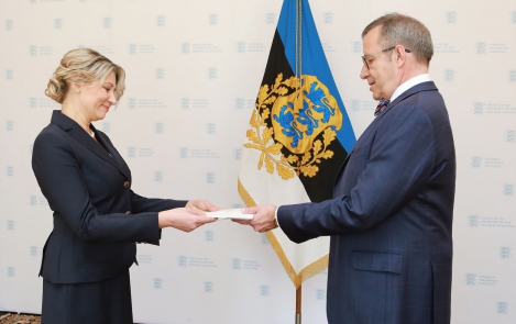 Главе Эстонского государства свои верительные грамоты вручил чрезвычайный и полномочный посол Молдовы