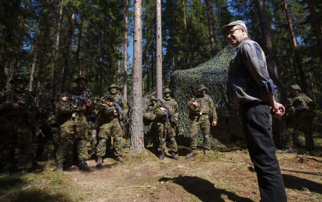President Ilves: “Kevadtorm” (Spring Storm) is a state examination for conscripts