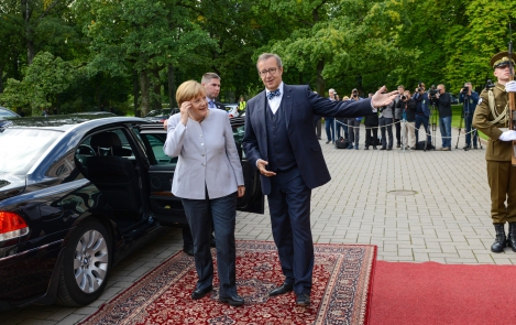 Президент Ильвес и канцлер Меркель: нам нужен более успешный Европейский Союз