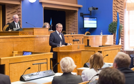 President Ilves Riigikogus: parlamentaarne kord on kõige õiglasem ja töökindlam