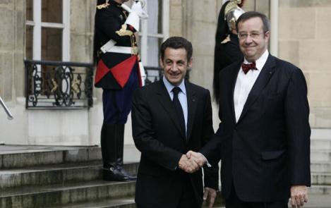 President Ilves to the French Head of State: Estonia wants a strong and active European Union