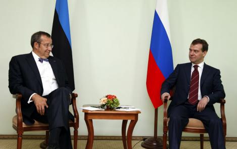 Estonian Head of State met the President of Russia