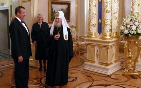 President Ilves met with Alexius II, the Patriarch of Moscow and All-Russia