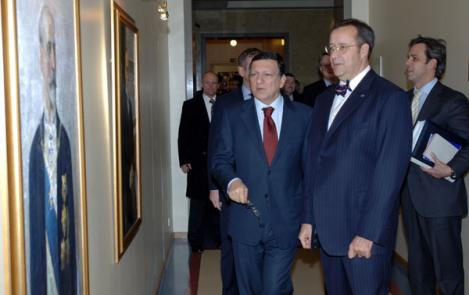Президент Ильвес встретился с президентом Европейской комиссии