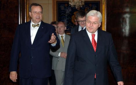 President Ilves kohtus Saksamaa välisministriga