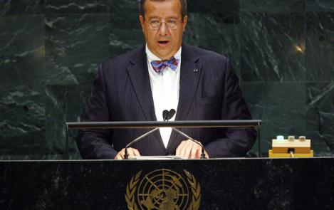 Vabariigi President esines ÜRO Peaassambleel