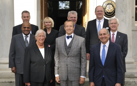 President Ilves meets with delegation from Baltic-American Freedom Foundation