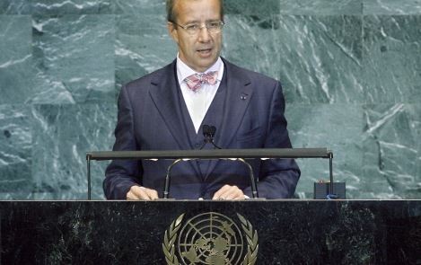 Vabariigi President Ühinenud Rahvaste Organisatsiooni Peaassambleel 24. septembril 2010