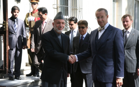 Eesti riigipea president Karzaile: stabiilne Afganistan suurendab meie kõigi julgeolekut