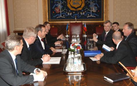 President Ilves kohtus Tšehhi peaministriga