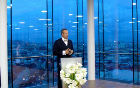 President Ilves tutvustas Austrias Eesti majanduse hetkeolukorda