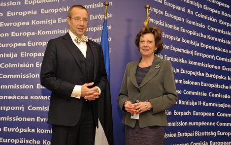 President Ilves: e-lahendused muudavad Euroopa Liidu siseturu tõeliselt meie kõigi koduturuks