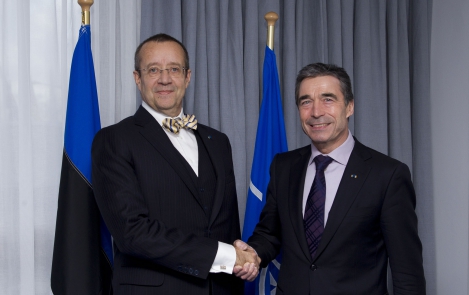 Eesti riigipea kohtus NATO peasekretäriga