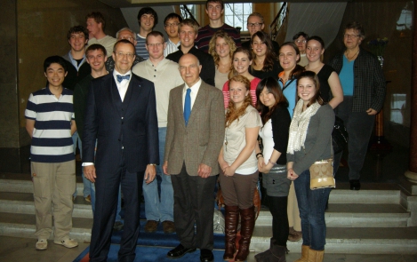 President Ilves kohtus Minnesota üliõpilastega
